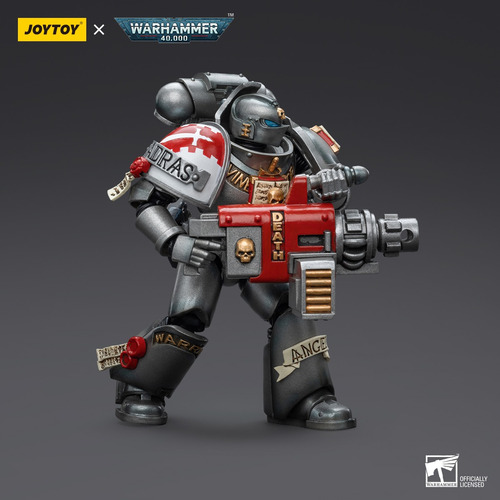 Figura Warhammer 40k Joytoy Grey Knigth Psycannon 1/18 Arti.
