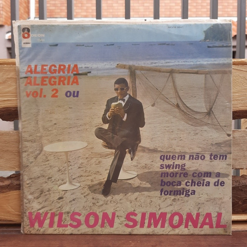 Disco Lp Vinil Wilson Simonal Alegria Alegria Vol 2 Mídiavg+