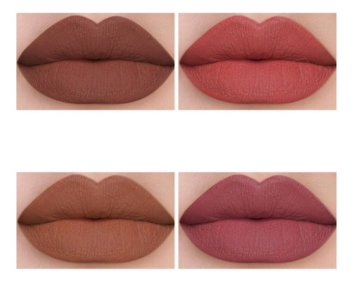Set De Delineadores De Labios Mate De 12 Colores, Lápices La