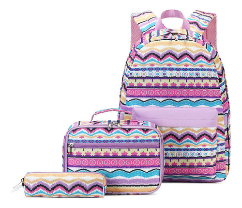 Shoulder Bag Set Of Three Large-capacity Backpacks