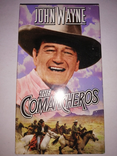 The Comancheros - John Wayne Vhs En Ingles 1989 Mdisk