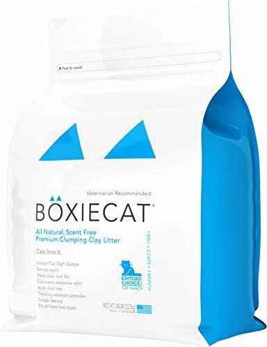 Boxiecat Premium Clumping Clay Cat Litter