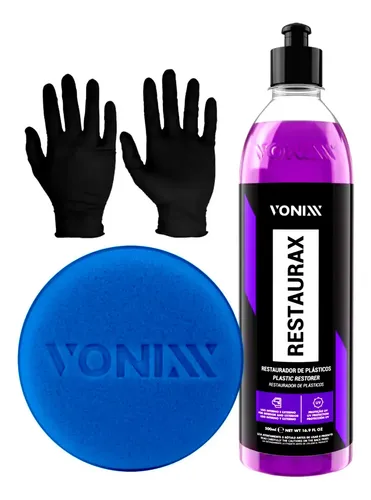 Restaurador de Plásticos Vonixx Restaurax 500ml Revitaliza E - foto 1