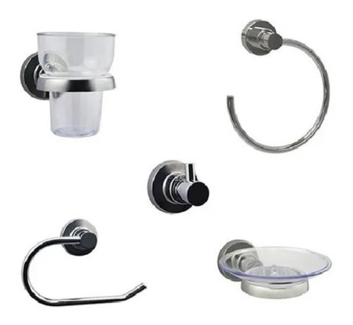 Kit 5 Accesorios Para Alen Aqualaf Baño