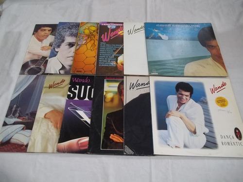 Lp Vinil - Wando - 12 Discos