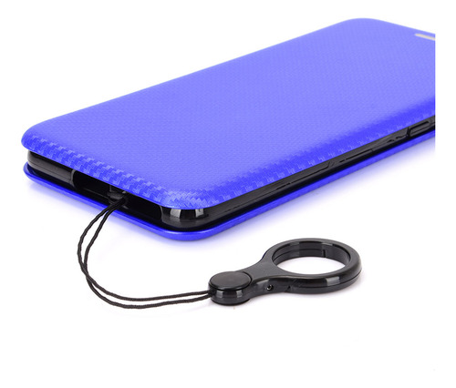 Funda Con Tapa De Fibra De Carbono Para Motorola G15/g35/g55/g75/g85-pc Hybrid, 5 Colores, A Prueba De Golpes, Ultrafina, Cierre Magnético