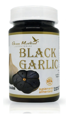 Black Garlic - Ajo Negro Antioxidante 60cap/450mg 