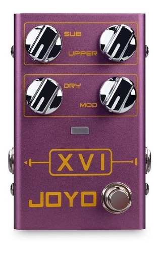 Pedal Guitarra Octavador Polifonico Joyo R-13 Xvi R Series