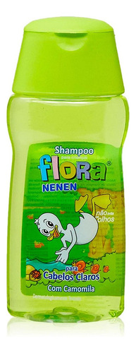 Shampoo Flora Nenen Camomila Para Cabelos Claros 200ml