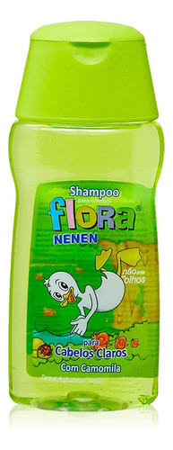 Shampoo Flora Nenen Camomila Para Cabelos Claros 200ml