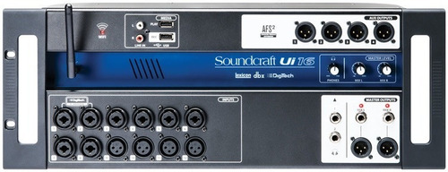 Mezcladora Digital Soundcraft Ui16 16 Canales A Msi Nueva