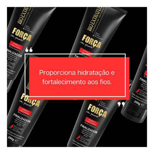 Kit Fortalecimento Capilar Loção Efinalizador - Bio Extratus