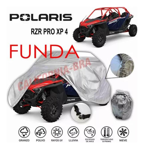 Funda Cubierta Lona Cubre Polaris Rzr Pro Xp 4