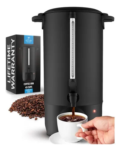 Cafetera Zulay Commercial De Acero Inoxidable Para 45 Tazas