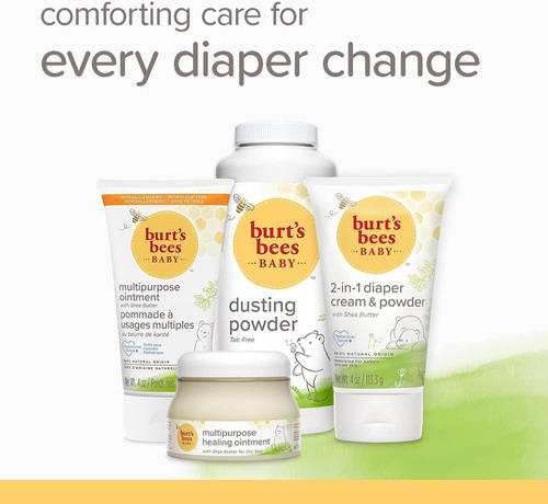 Burt's Bees Crema Para Rozadura De Pañales, Sin Talco, Baby