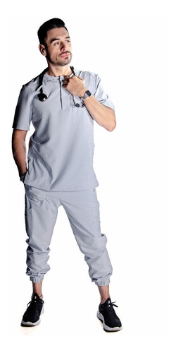 Uniforme Médico Quirúrgico Para Hombre  Scrub Mod. Ginebra.