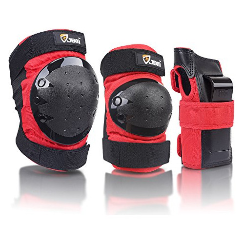 Adult & Kids (ages 3-99) Knee Pads Elbow Pads Wrist Gua...