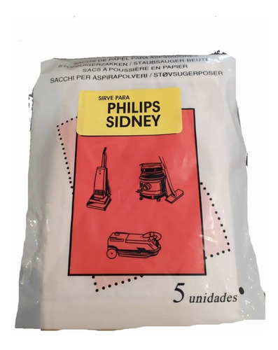 Bolsas Para Aspiradora Philips Expression Hr8310 Sidney 5uni