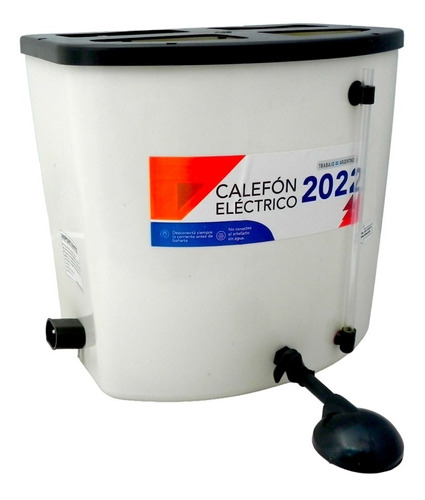 Calefon Ducha Electrico Plastico Pvc Nivel De Agua 20 Lts 