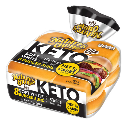 Pan De Hamburguesa Natures Own Keto