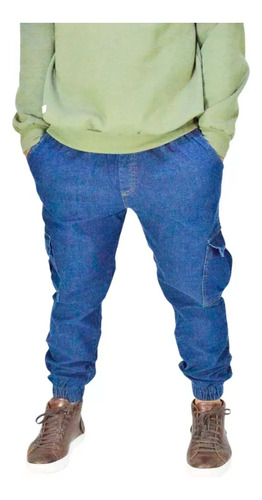 Pantalón Jogger Bolsillos Cargo Tsumeb Jeans 