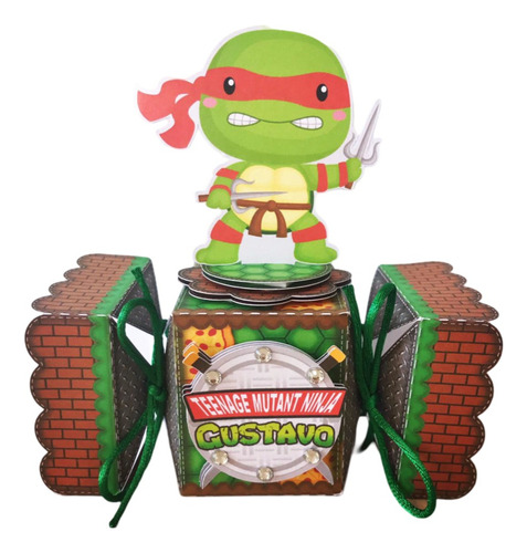 Cajitas Golosineras Tortugas Ninja V1 Caramelo
