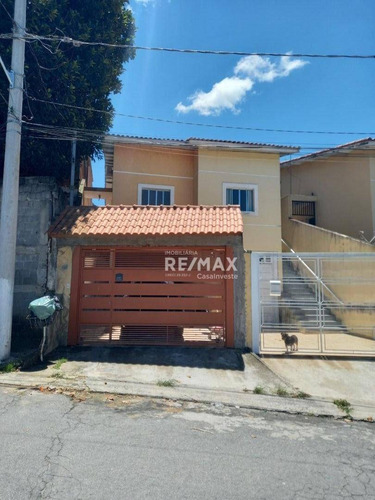 Casa Espaçosa Com 3 Dormitórios E 2 Vagas, 62 M² Por R$ 270.000 - Jardim Barro Branco - Cotia/sp - Ca0597