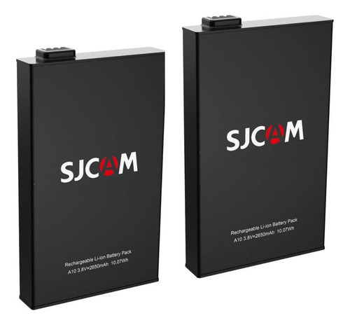 Kit Baterías Recargables Sjcam Originales Cámaras A10 Y A20