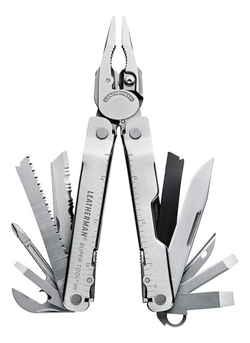 Canivete Alicate Leatherman Modelo Super Tool 300 Cor Prata