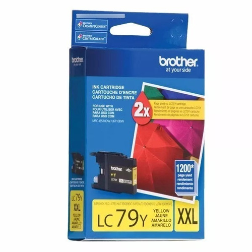 Imagen 3 de 6 de Cartucho Brother Lc 79 Lc79 Lc-79 Xxl Cian 6710 6910 5910