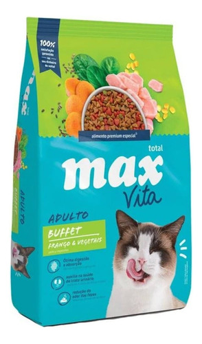 Max Vita Gato Buffet Pollo  1 Kg 