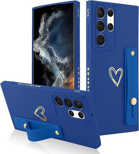 Funda Para Samsung Galaxy S22 Ultra 5g 6.8 Pulgadas - Azul