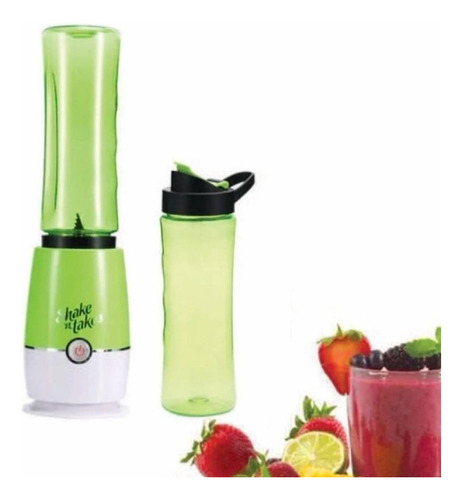 Licuadora Juguera 2 Vasos Portatil Shake N Take Original