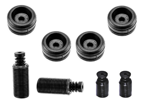 Kit  4 Cubrepolvos 4 Bases Amortiguador Tsuru 2 88-91
