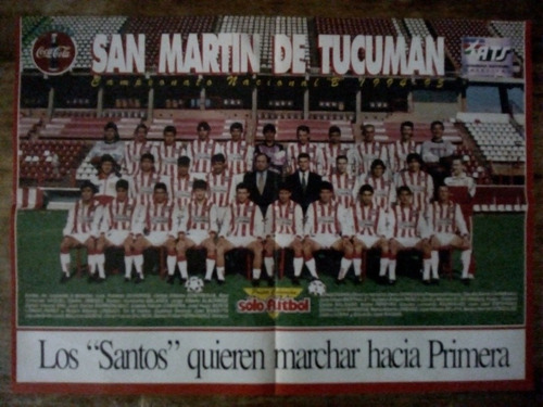 Pósters San Martin De Tucumán 94/95