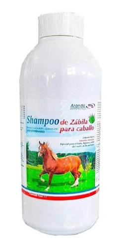 Shampoo Zabila P/caballo 500 Ml Aranda