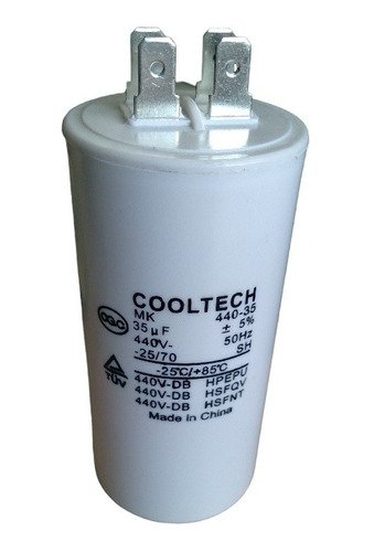 Capacitor 35 Mf Cooltech 400v