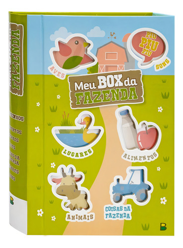 Box C/6 Und: Fazenda: Livro Box C/6 Und: Fazenda, De Todolivro. 1, Vol. 1. Editorial Todolivro Distribuidora Ltda, Capa Dura, Edição 1ª Edição Em Português, 2022