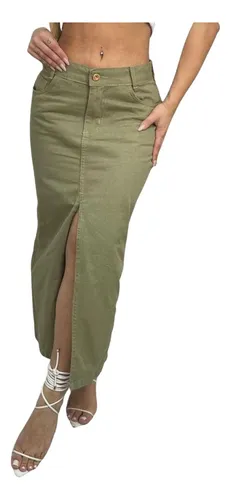 Saia jeans sale 23 graus