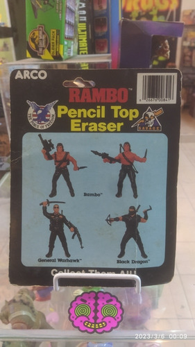 Rambo The Force Of Freedom, General Warhawk Figura Borrador (Usado)