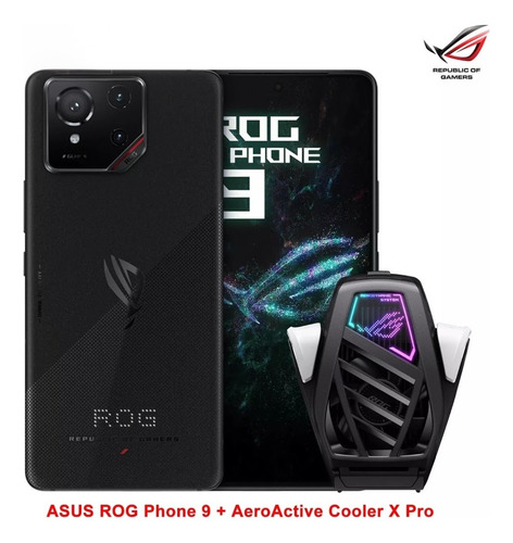 Asus Rog Phone 9 Pro Edition 1tb 24gb Cooler Desbloqueado Gaming 6.78 50mp Snapdragon 8 Elite Version Global!!!