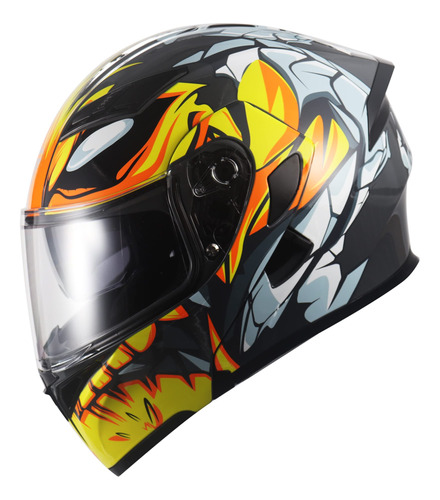 Kypara Casco Modular De Doble Visera Abatible Para Motocicle