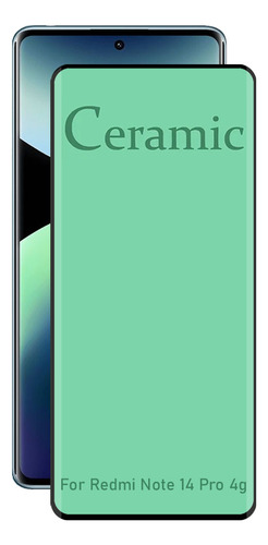 Kit Para Note 14 Pro 4g - Película Cerâmica + Capa + Câmera