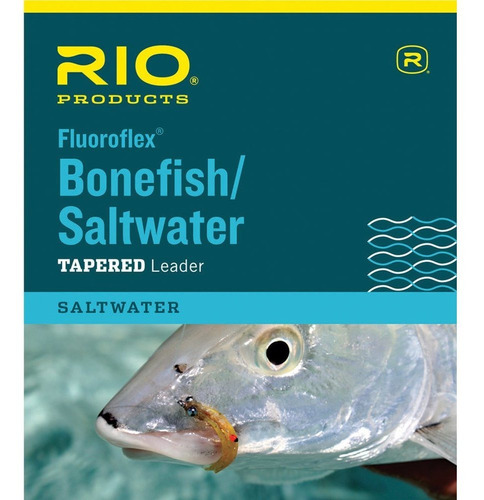 Rio Pesca Mosca Agua Salada 9' 10lb Lider Transparente