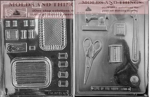 Molde - Molds And Things Sewing Kit Chocolate Candy Mold, Se