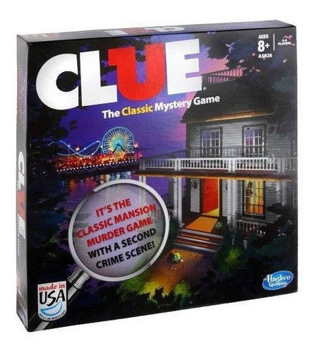 Jogo Clue ( Detetive ) Hasbro