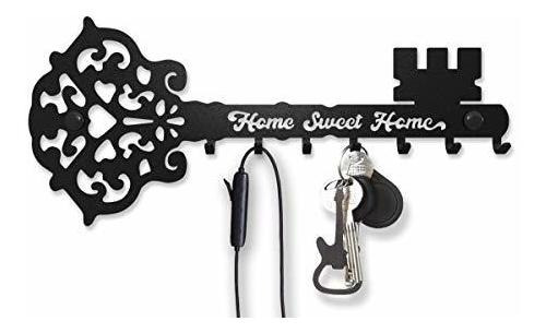 Key Holder For Wall Mount Sweet Home 7hook Rack Decorat...