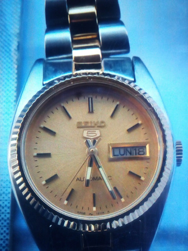 Reloj Seiko 5 Automático De Dama