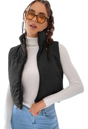 Chaleco Puffy Nkd Mujer