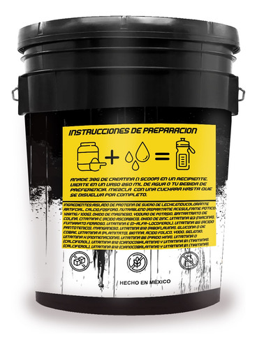 Proteína Whey Hidrolizada Isolate Guns 5kg Varios Sabores Vainilla